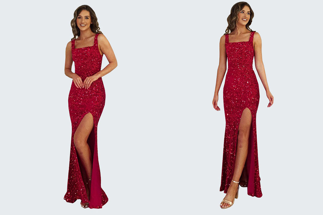 Cheapest Velvet Sequin Prom Dresses UK