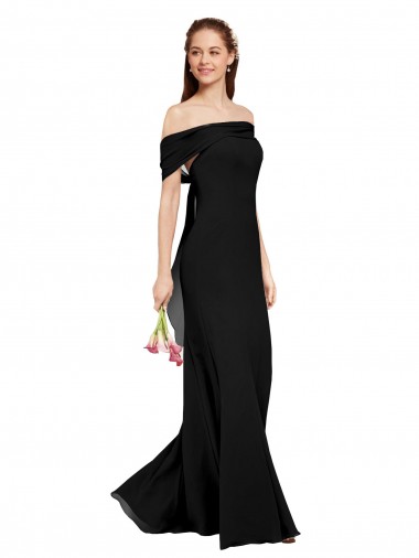 Cheapest Fit and Flare Long Chiffon Prom Dress with Sash and Open Back UK