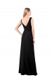 Cheapest V-Neckline Chiffon Prom Dress with Draped Bodice UK