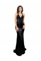 Cheapest Sleek Fishtail Shaped Open Back Sequin Prom Dress UK