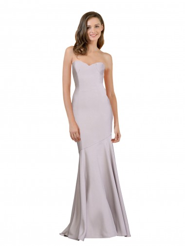 Cheapest Crepe Mermaid Prom Dress with Low Back UK