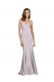 Cheapest Crepe Mermaid Prom Dress with Low Back UK