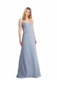 Cheapest Feminine Scoop Neckline Long Crepe Slip Prom Dress  UK